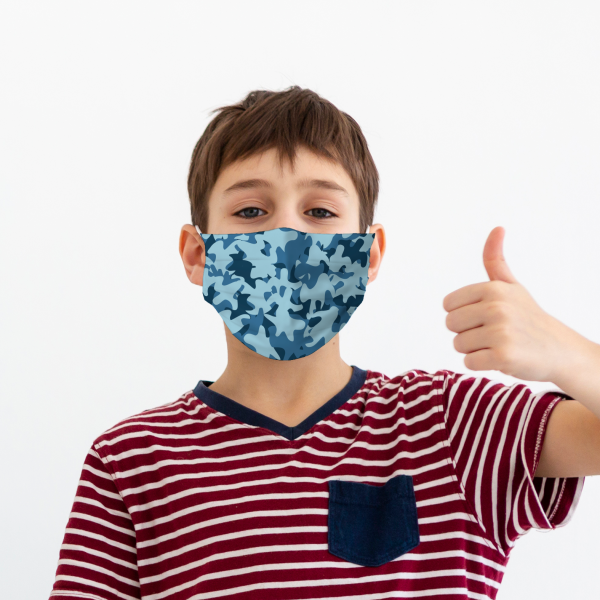 WIEDERVERWENDBARE MASKE, FÜR KINDER, UN0065, VON 2-13 JAHREN – Bild 4