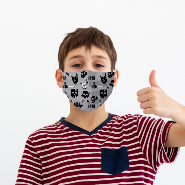 WIEDERVERWENDBARE MASKE, FÜR KINDER, UN0065, VON 2-13 JAHREN – Bild 5